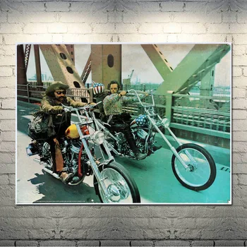

Easy Rider 1969 Classic Movie Art Silk Canvas Poster Print 13x18 24x32 inch For Living Room Wall Decoration-003