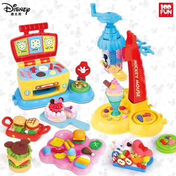 

Original Disney Wonder Food Set Wheat Clay Color Clay Plasticine Mold Manual DIY Children's Toy DS-1699