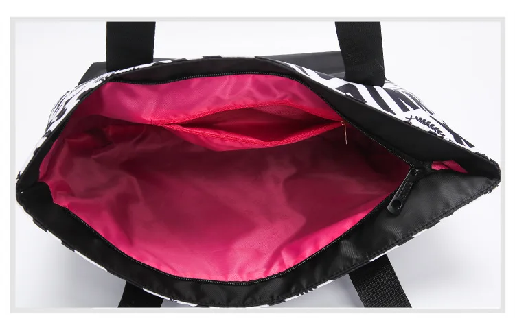 New Waterproof Fitness Bag For Training Outdoor Women's Sport Bag Nylon Ladies Handbags Travel Portable Pink Gym Bags Women