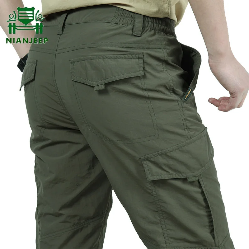 Men's Outdoor Casual Pants Summer Breathable Quick Dry Pant Trousers Tactical Waterproof Cargo Trousers ropa pantalones hombre Men's Outdoor Casual Pants Summer Breathable Quick Dry Pant Trousers Tactical Waterproof Cargo Trousers ropa pantalones hombre