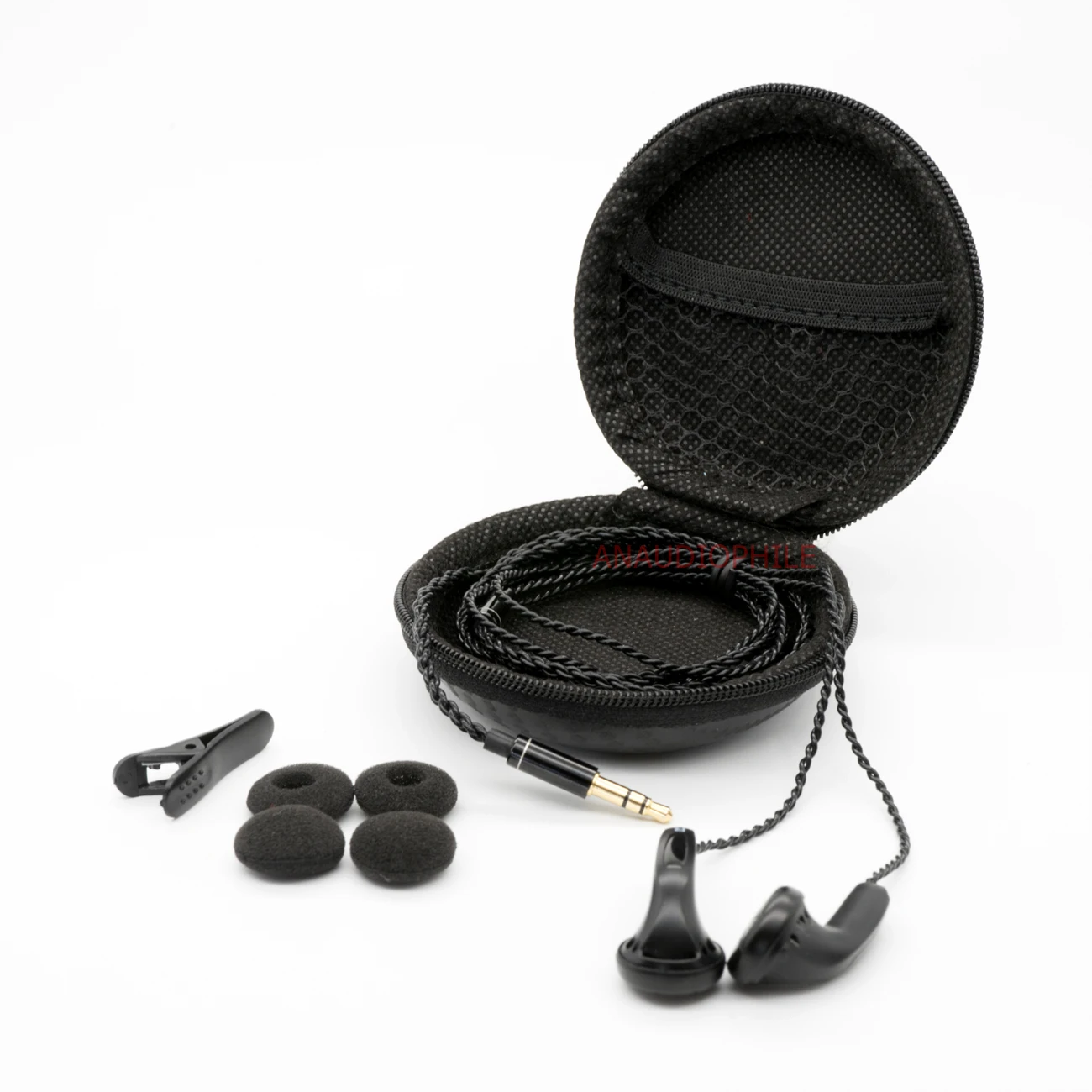 HiFi Audiophile Earphones Flat Head In-Ear DIY HiFi Headset Beryllium Diaphragm Wired Bass DJ Earbuds 4