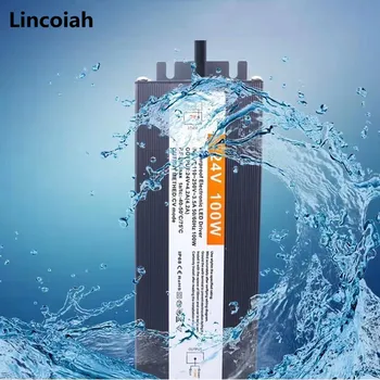 방수 조명 변압기 LED 드라이버 전원 어댑터, AC 220V-DC 12 V 24V, 10W 120W 200W 400W 방수 12 V 전원 공급 장치
