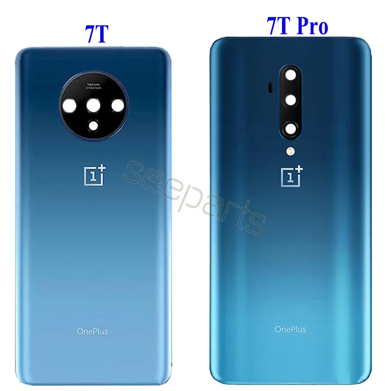 Оригинальное стекло для OnePlus 7T Pro, крышка батареи, задняя крышка, стекло для Oneplus 7 T, крышка батареи 1+ 7T Pro, чехол для корпуса+ Инструменты
