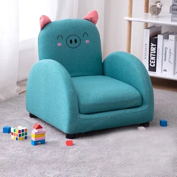

Cartoon Reclining Corner Design Child Sofa Furniture Living Furniture Small Folding Chairs Single Sofa Bed Removable Cleaning
