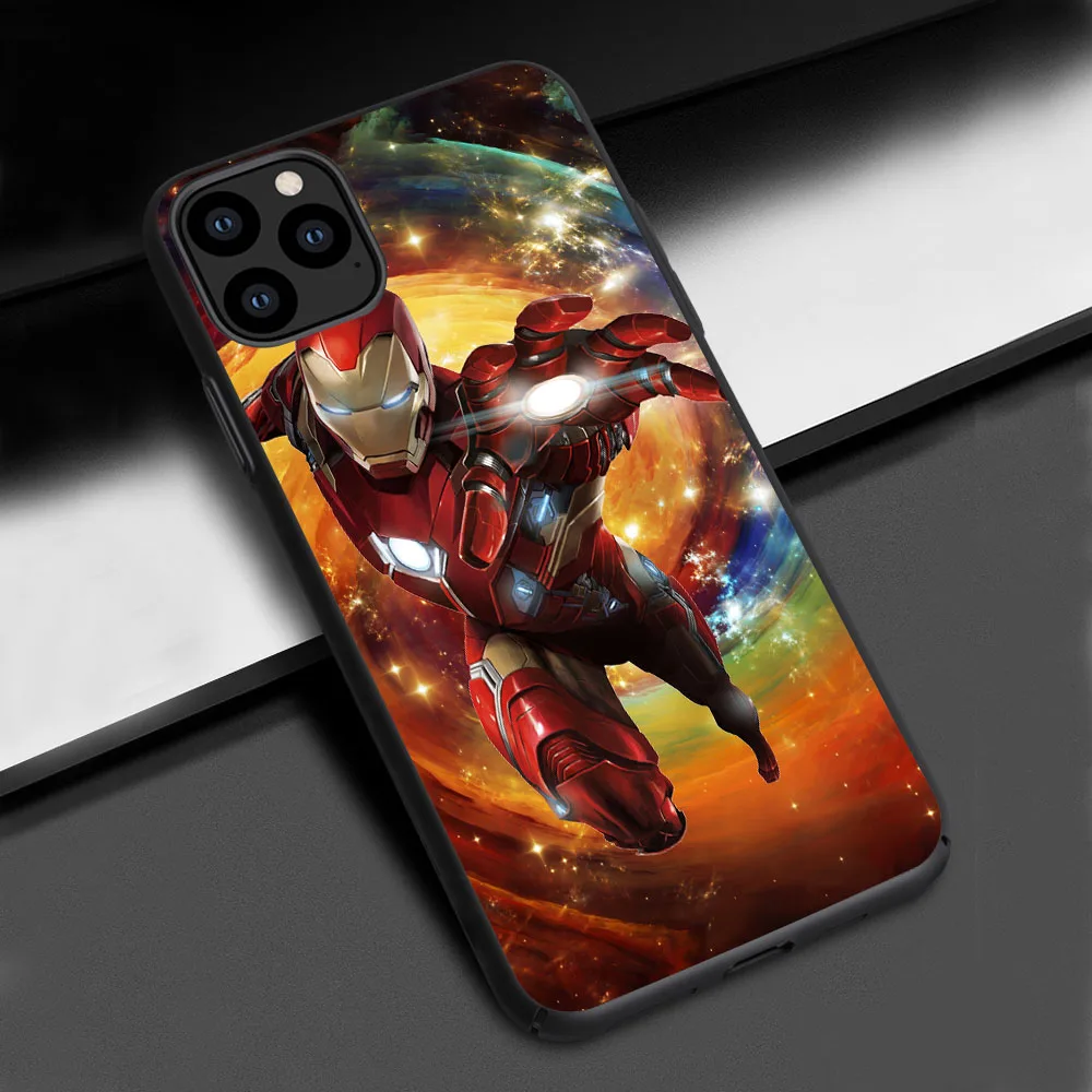 Капитан Америка для iPhone 11 Pro максимальный чехол для корпуса iPhone 6S SE 6 7 8 Plus XS Max XR чехол для телефона iPhone 7 8 Plus - Цвет: 03