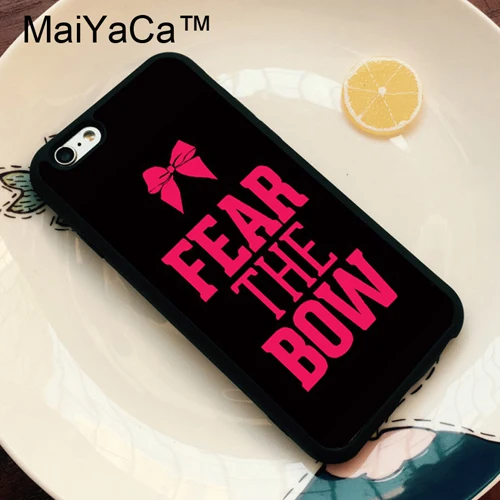 7240 MaiYaCa Cheers Cheerleader лук на палец ТПУ Пластиковый чехол для телефона для iPhone 11 Pro MAX X XR XS MAX 6 6s 7 8 Plus 5S задняя крышка чехол - Цвет: 7240