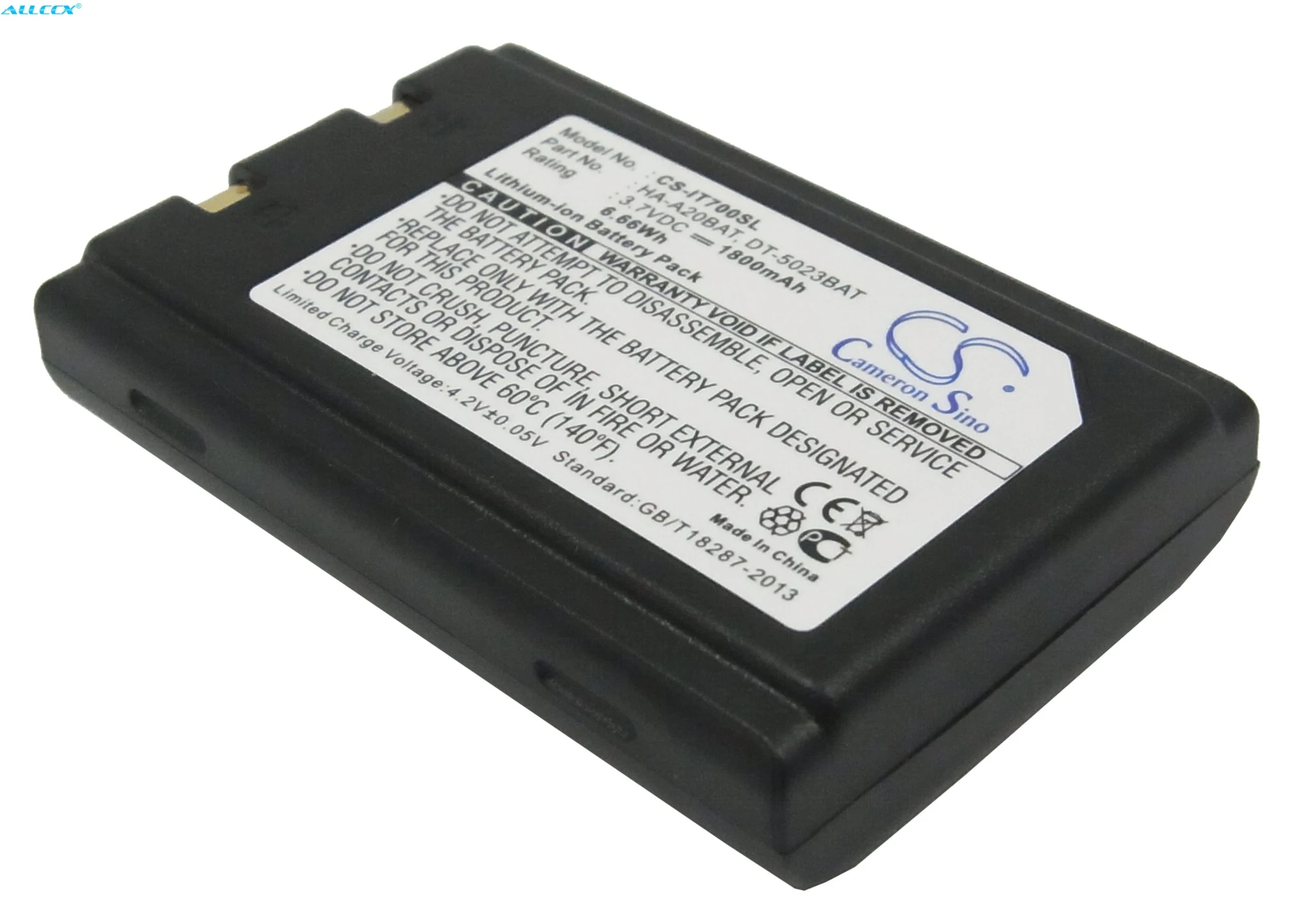 Аккумулятор Cameron Sino 1800 мАч для Janam XM5 XM70 XP Series Sokkia SDR8100 Unitech HT660 PA600 PA950 PA966 PA967