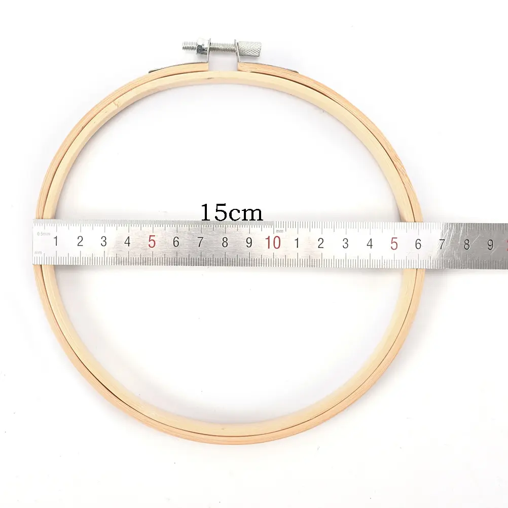 8 Размер 13-34 см бамбуковая рамка для вышивания кольца для рукоделия устройство для вышивки крестом круглая петля ручные бытовые швейные инструменты