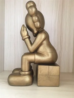 28 см сидите и закрывайте глаза - Цвет: Bronze color
