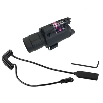 

200 Lumen Tactical Combo 2in1 Tactical CREE LED Flashlight / LIGHT +Red Laser / Sight Combo Brand New arrival