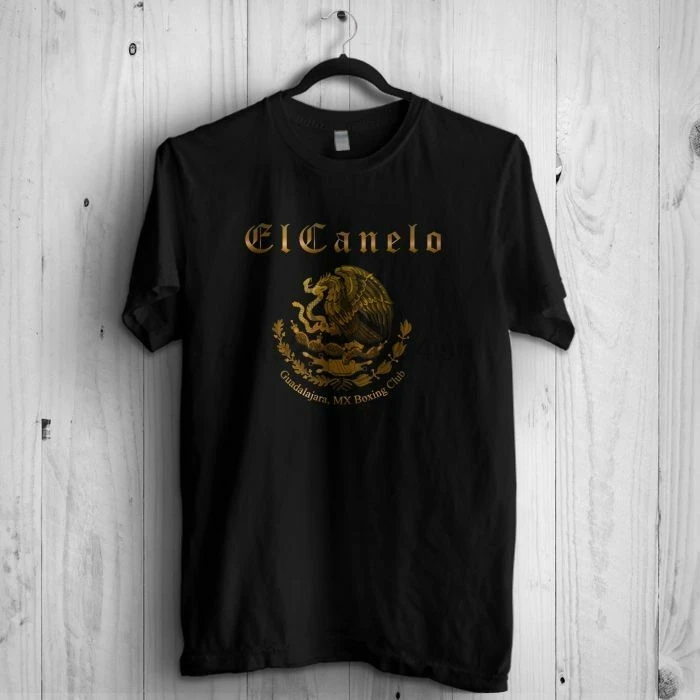 GOLD EDITION boxing canelo alvares t-shirt in All color | Мужская одежда