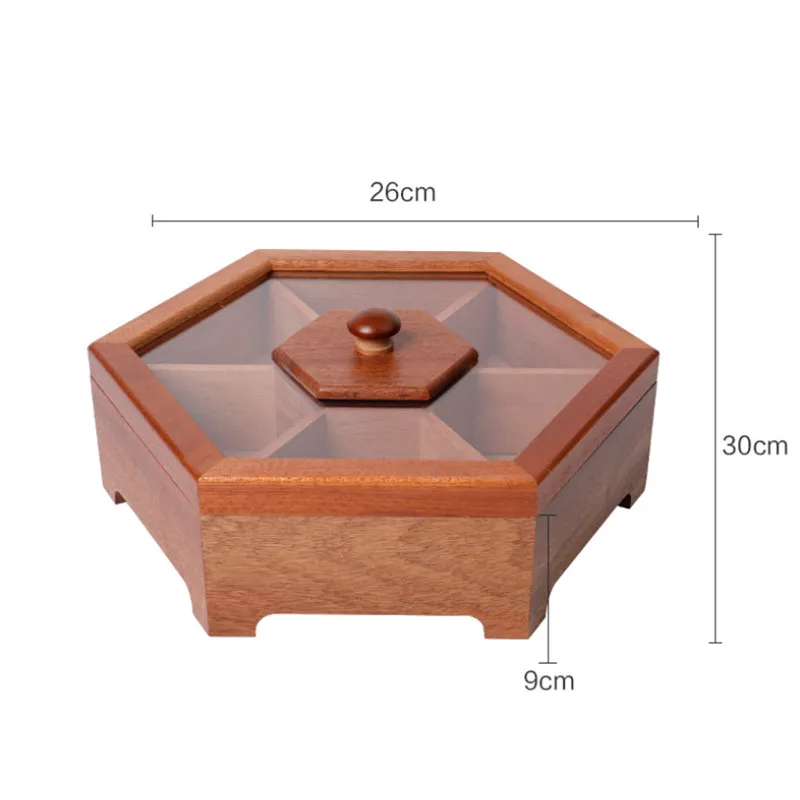 Pine wood hexagonal