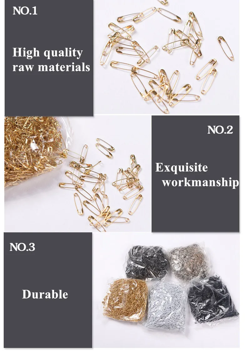 100pc Colorful Small Safety Pins DIY Mini Buckle Pin Needlework Sewing Tools Stainless Steel Safety Pin Brooch Apparel Accessory 100pc Colorful Small Safety Pins DIY Mini Buckle Pin Needlework Sewing Tools Stainless Steel Safety Pin Brooch Apparel Accessory