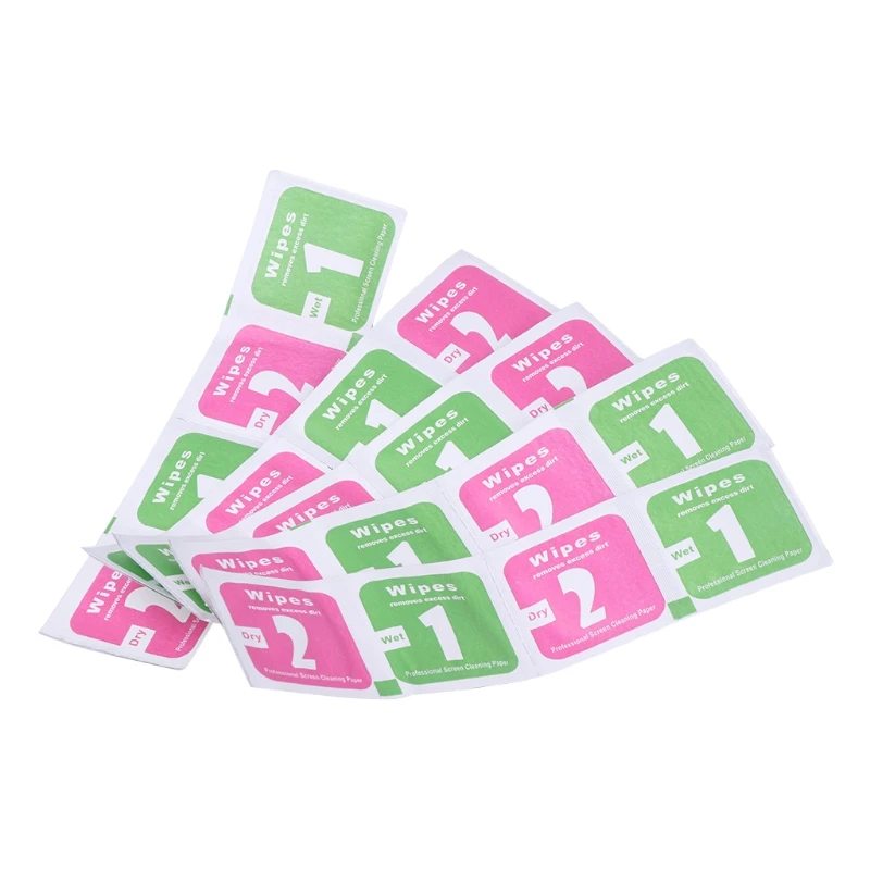

10Pcs/Lot Camera Lens Cleaning Cloth LCD Screens Dust Removal Wet Dry Wipe Paper