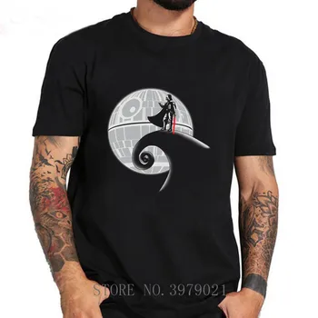 

The Nightmare Before Empire Moon Star War Short Sleeve Vintage Tees Crewneck 100% Cotton Tops young man blouse T Shirt