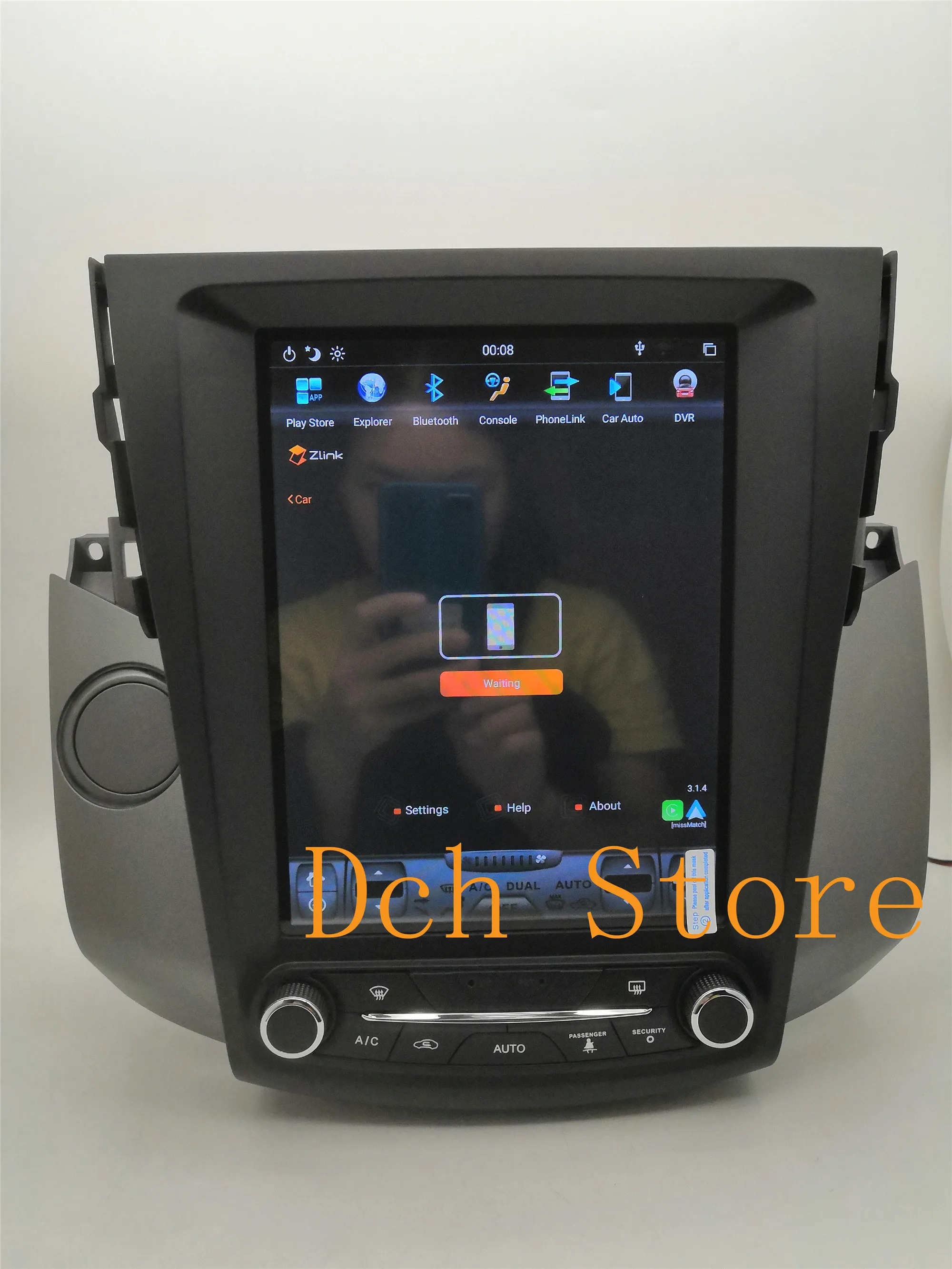 10 4 ''вертикальный экран Tesla стиль Android 9 0 автомобильный dvd плеер GPS навигация