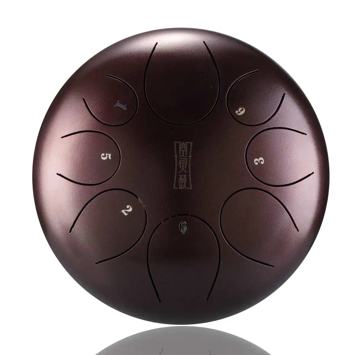 dark ochre 10 дюймов мини-барабан 8 тон стальной язык ударный барабан ручной инструмент с сумкой для переноски Музыкальные инструменты - Цвет: dark ochre