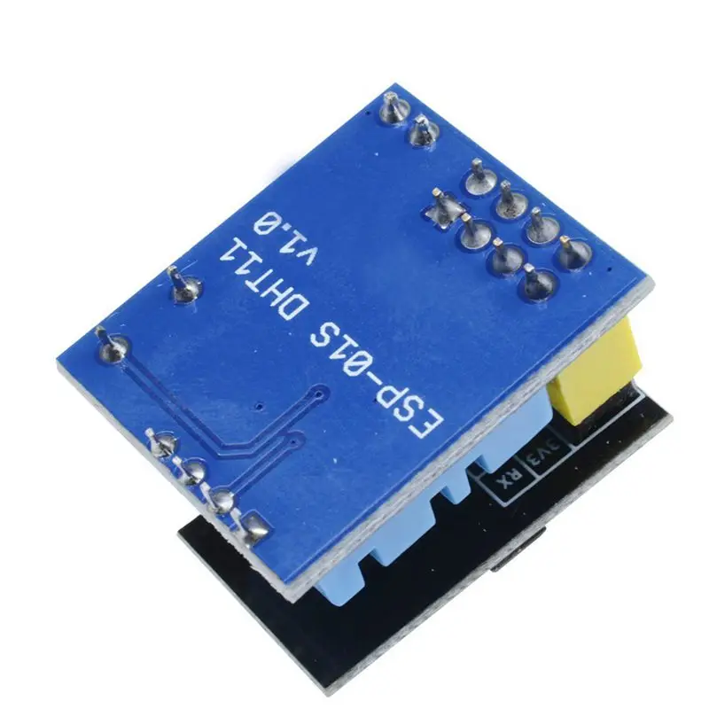 ESP8266 ESP-01S Серийный беспроводной приемопередатчик+ DHT11 контроль температуры и влажности щит датчик Wifi модульный переходник