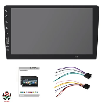 

2 Din Car Radio 9 Inch Full Press Mirror Link Car Stereo Player Car Multimedia Player Mp5 Bluetooth Usb Auto-Radio metal Player