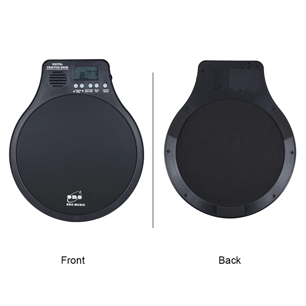 ENO Electric Digital Practice Drum Pad DEM-40 Multifunction 3 in 1 Portable Drums Drum Set Handpan Accessories Percussion