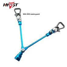 HYVST 2 серии удлинитель с двумя наконечниками защита безвоздушного краскораспылителя двойная насадка защита мощный инструмент для нанесения краски