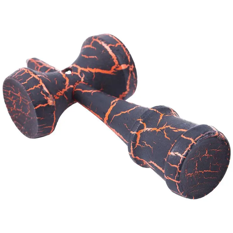 Полный Crackle деревянный шар Kendama образование традиционная игра игрушка