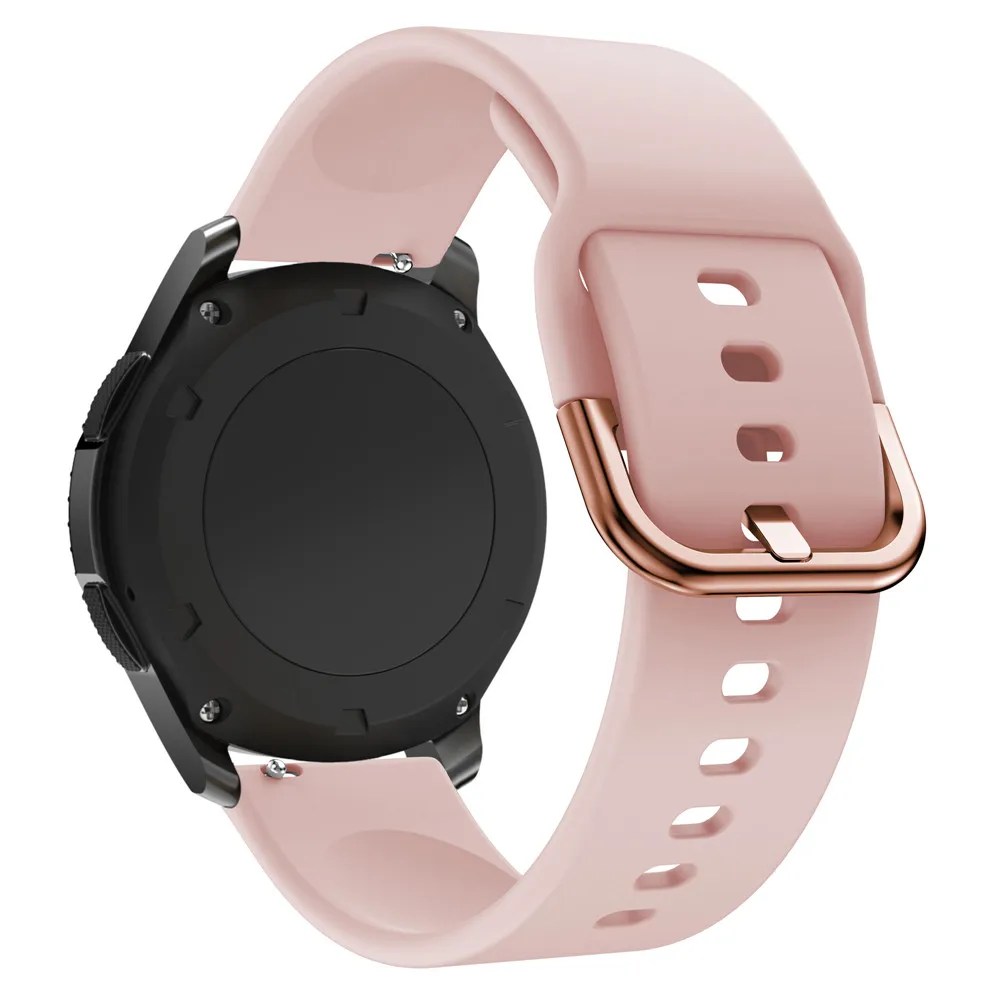 20 мм 22 мм ремешок для часов для samsung gear S3 S2 Frontier Classic Galaxy watch 46 мм 42 мм активный 2 браслета wo мужской ремешок