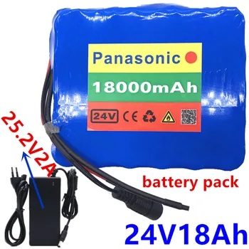 

New 24V 18ah 6s5p 18650 Li-ion Battery 25.2V 18000mah Electric Bike Moped / Electric / Lithium Ion Battery + 2A Charger