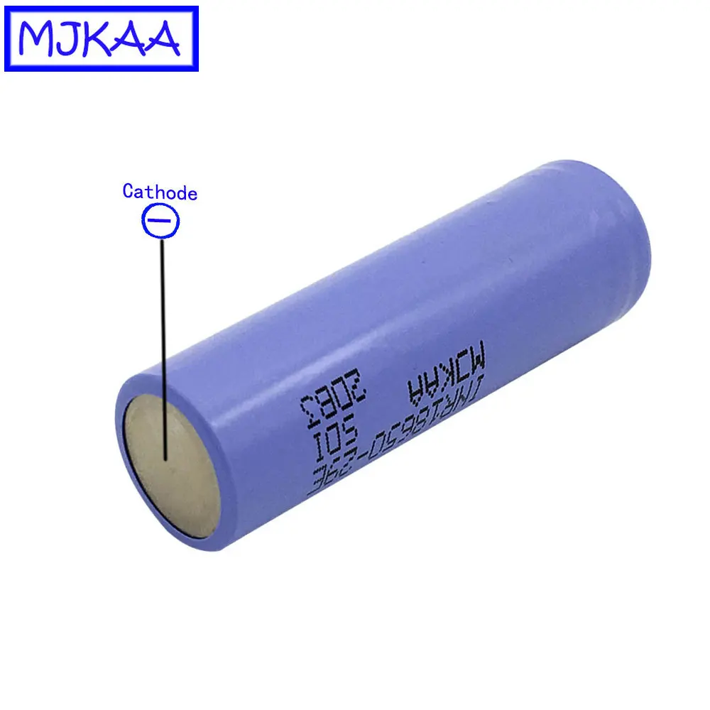 MJKAA, 6 шт.,, 18650, 2900 мА/ч, 3,7 в, литий-ионная аккумуляторная батарея для внешнего аккумулятора, фонарик, батареи с плоской головкой