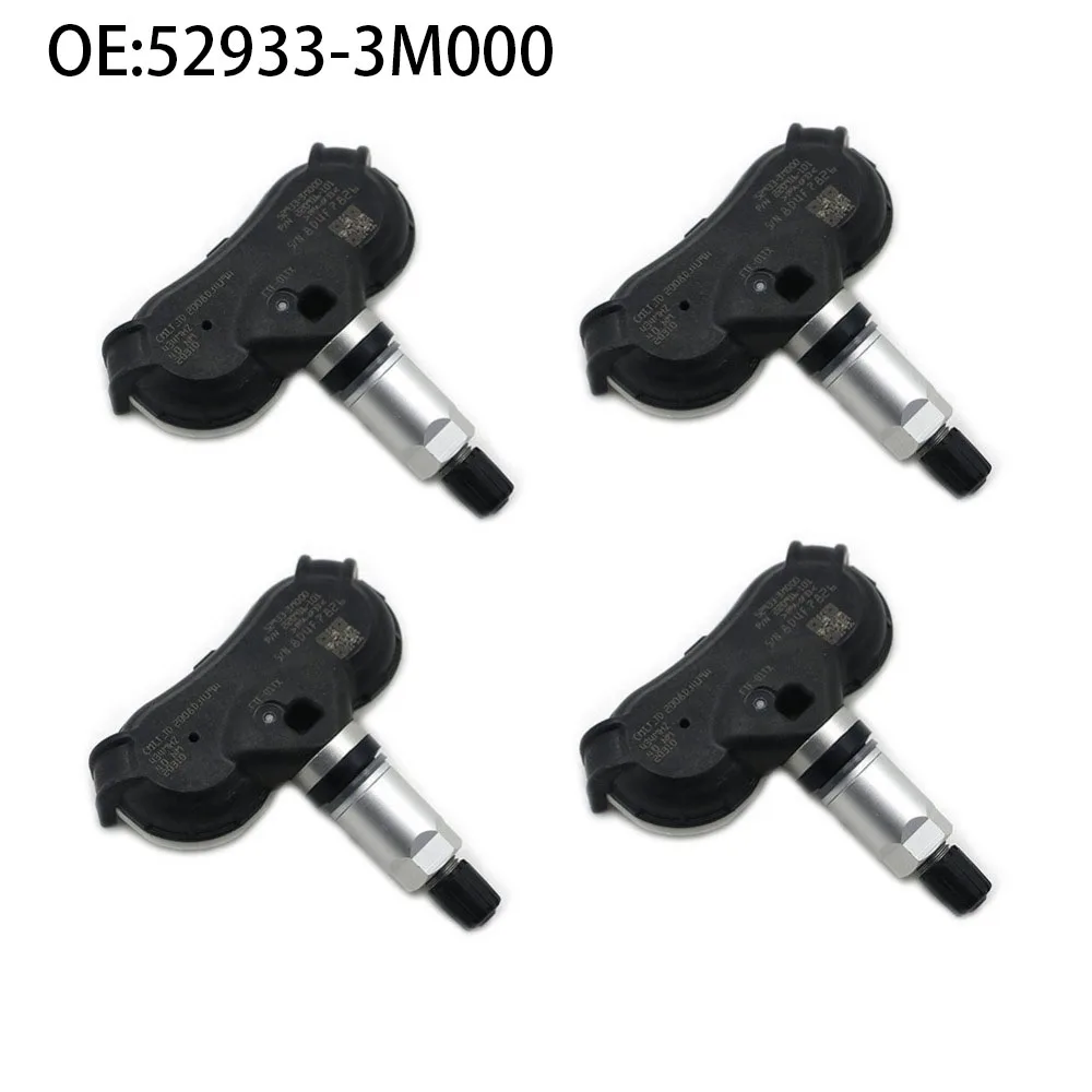 

52933-3M000 4PCS TPMS For Kia Sportage 2013 Hyundai Ix35 Genesis 2010-2014 433MHz TPMS Sensor TIRE PRESSURE SENSOR 52933-3M000