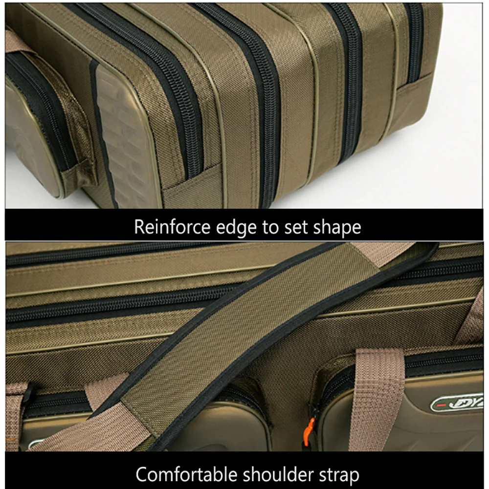 80cm/90cm/100cm/120cm Fishing Rod Bags Waterproof 3/4 Layer