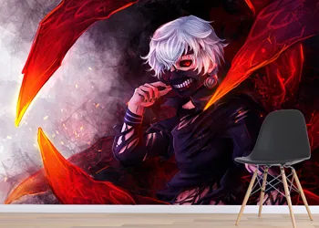 

[Self-Adhesive] 3D Tokyo Ghoul 839 Japan Anime Wall Paper mural Wall Print Decal Wall Murals Belly