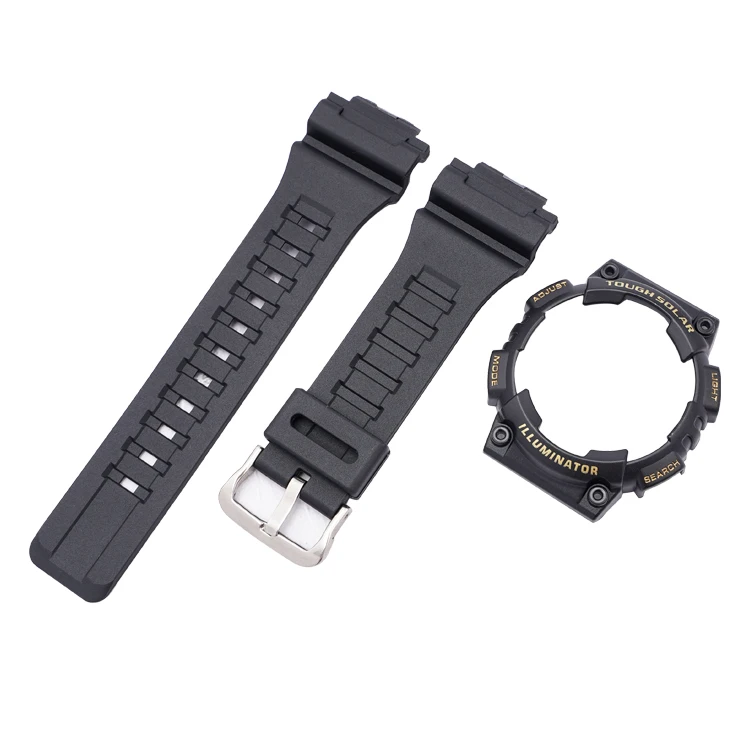 2 In1 Refit Silicone Wrist Band For Casio G-Shock AQ-S810W AQ-S810 watch Bracelet Strap for g-shock Case Protective Cover Frame