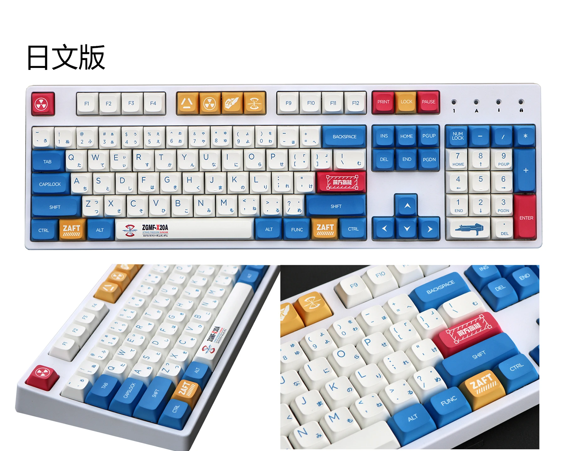 Teclado Caps, XDA Perfil Keycaps para Poker,
