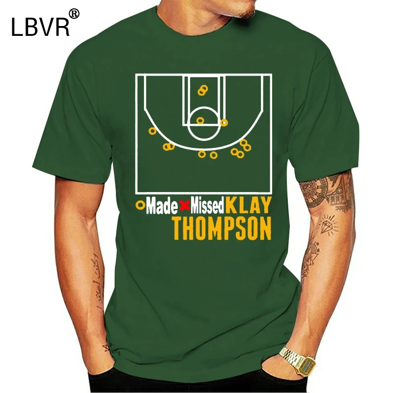 Klay Томпсон сделано 37 очков 1 четверть Золотой Государственный Баскетбол запись