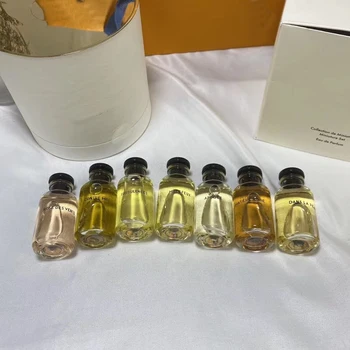 

high quality Perfume 7* 10ml Set Women Perfume Fresh Long Lasting Light Fragrance Men Parfum Collection Set