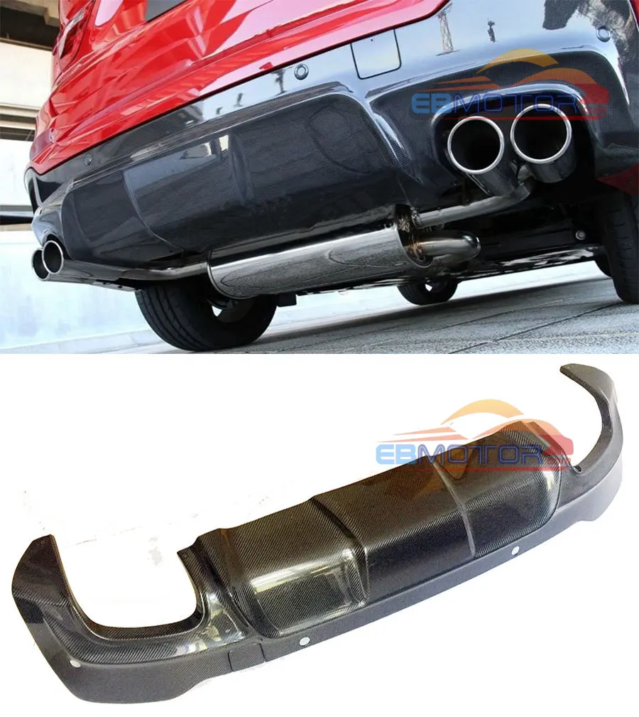 

3D Style Real Carbon Fiber Rear Diffuser For BMW X4 F26 M-Sport Model 2014UP B390