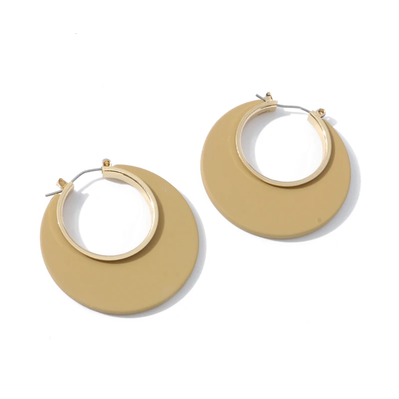 

ELEGANCE11 Designer Earing Women Acrylic Stud Earrings Cute Accesories for Christmas Party Jewelry Gift