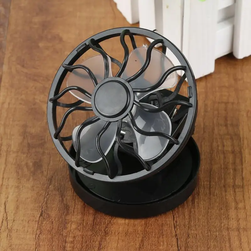 Portable Mini Solar Clip-On Cap Hat Fan for Outdoor Sport Travel Camping Fishing