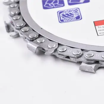 

5'' Wood Carving Disc Chain Saw Blade Woodcarving Cutting Tool for Angle Grinder