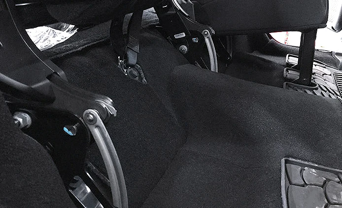 Для Jeep Wrangler JK 2011- 4 двери заднего сиденья набор для регулировки автомобиля аксессуары для интерьера серебро Нержавеющая сталь автомобильный Стайлинг 6 шт