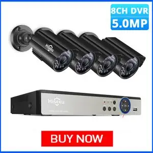 Hiseeu 8CH CCTV DVR Kit