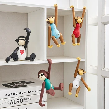 

Nordic Resin Animal Ornaments Decor Modern Creativity Miniature Figurines Decorations for Living Room Deco Home Decor EC50BJ