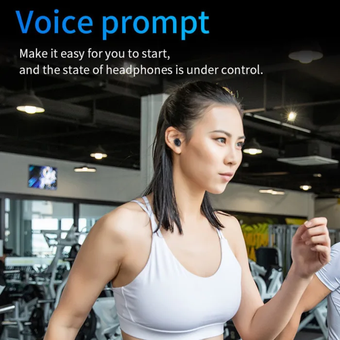 TWS Bluetooth 5,0 спортивные наушники мини Беспроводные стереонаушники с микрофоном для смартфонов LHB99