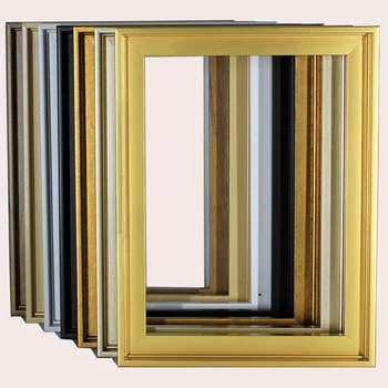 

Simple stylish art plastic Picture frame DIY Canvas Painting Frame For Oil Paintings Frame For Home Decoration Wall Art