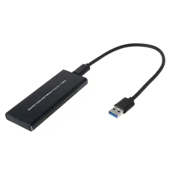 

USB 3.1 Type-C to M Key M.2 SSD Enclosure Case with Cable for Intel 600P NGFF PCI Express NVMe