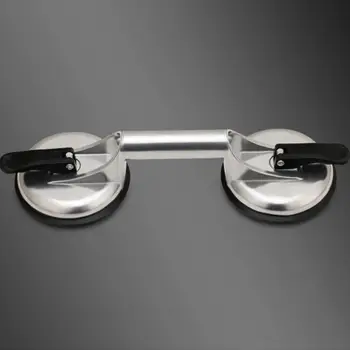 

ELEG-105kg Suction Double Cups Dent Remover Sucker Aluminum alloy Puller for Car Glass Pad