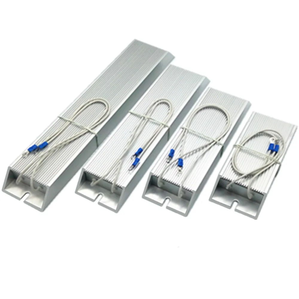 1PC RXLG Aluminiumgehäuse-Widerstand, trapezförmiger Widerstand, für Bremsen, Wechselrichter, Aufzugelektrik, 1000 W – Detail 3