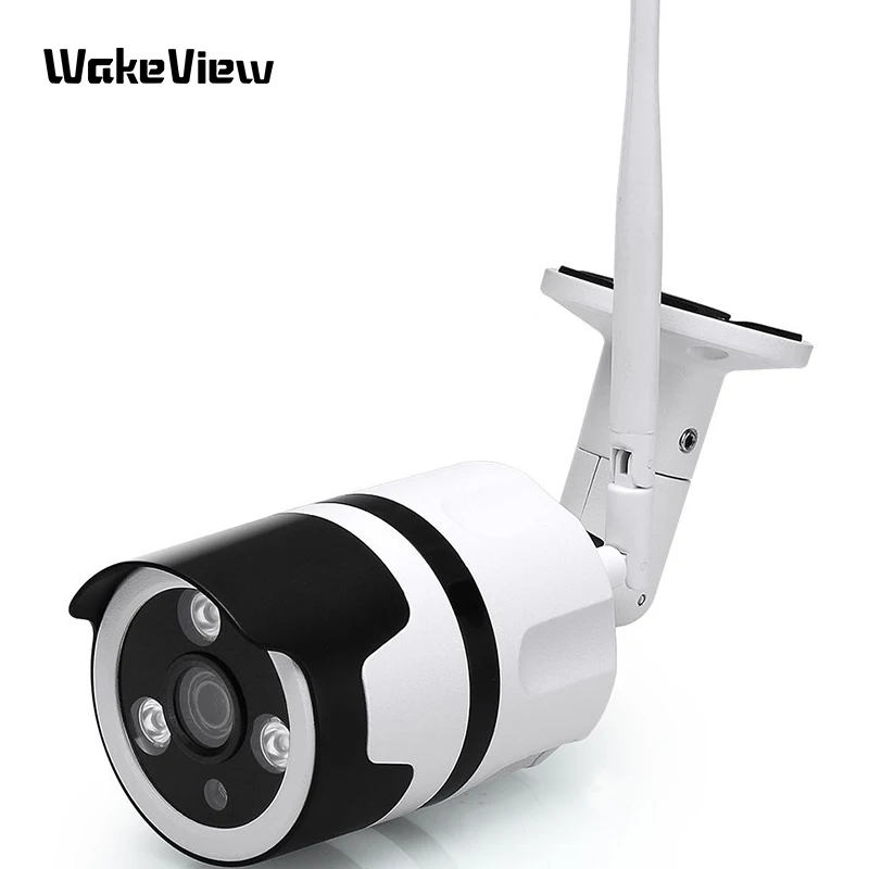 Беспроводная цилиндрическая IP камера WakeView 1080P МП Wi Fi ночное видение|Камеры