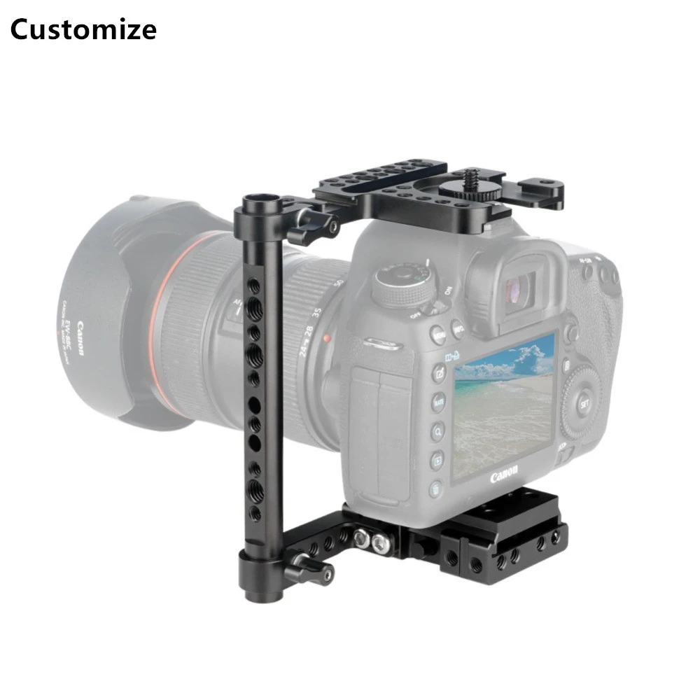 Customize Cnc Machining Parts Dslr Rig Camera Rig For Canon For Nikon For  Matsushita For Sony Quick Release Plate Cheese Rod - Power Tool Accessories  - AliExpress